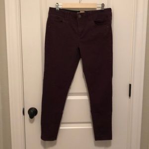 Democracy Burgundy/Purple jeans